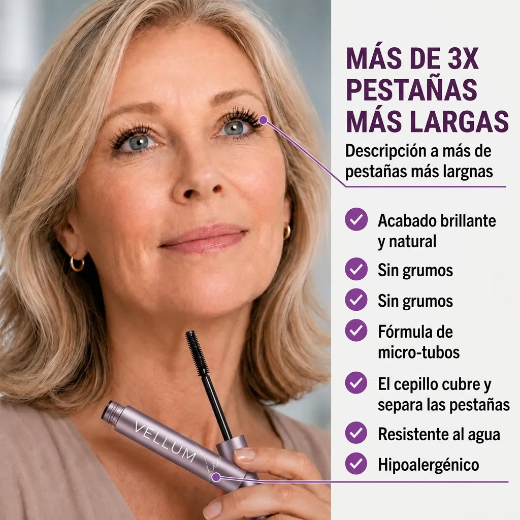 Máscara de Pestañas VELLUM™