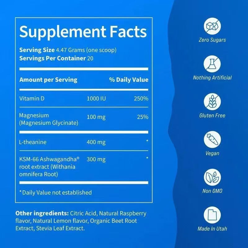 Calming Magnesium Electrolyte Drink Powder