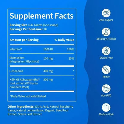 Calming Magnesium Electrolyte Drink Powder